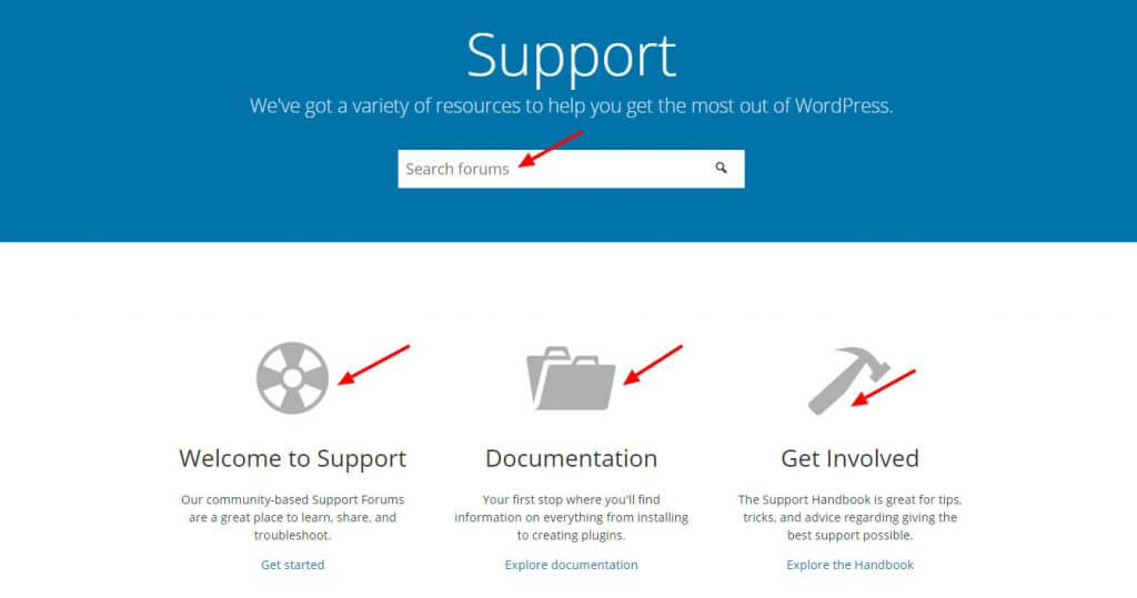 wordpress support