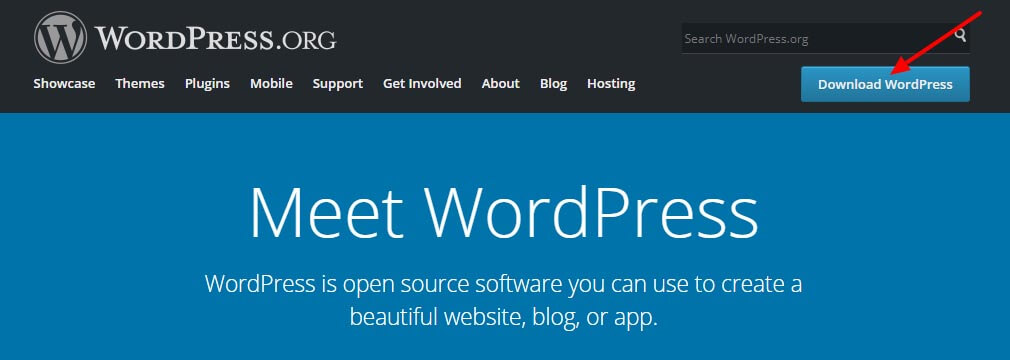 install wordpress